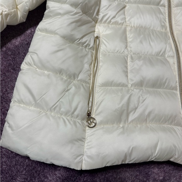 Michael Kors Cream Puffer Jacket - Picture 12 of 16
